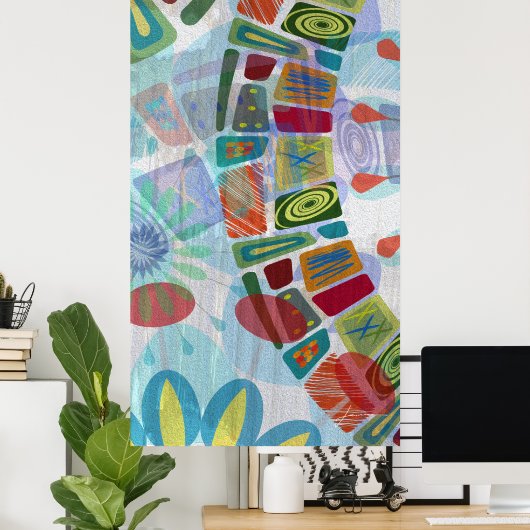 Poster Panneaux Midway III (Bureau à domicile)