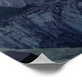 Poster Panorama à demi-dôme de Yosemite (Coin)