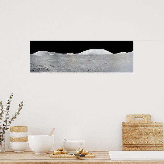 Poster Panorama Apollo 17 (Cuisine)