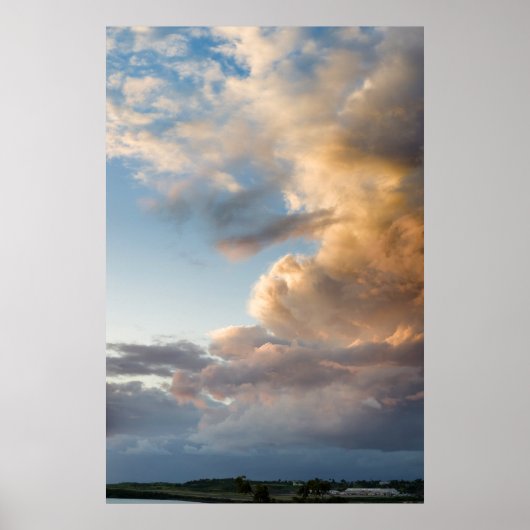 Poster Panorama : Ciel au-dessus de Grenade (Devant)