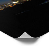 Poster Panorama de Dallas à l'aube (Coin)