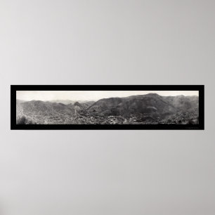 Poster Panorama de la photo 1909 de Bisbee AZ