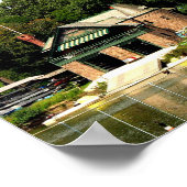 Poster Panorama de la rangée de la maison (Coin)