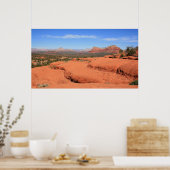 Poster Panorama de la vallée de Sedona (Cuisine)