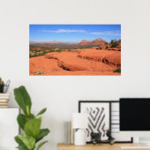 Poster Panorama de la vallée de Sedona (Bureau à domicile)