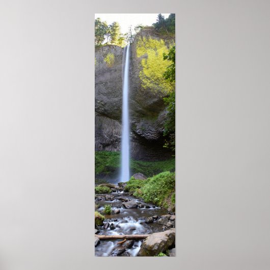 Poster Panorama de Latourell Falls (Devant)