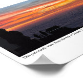 Poster Panorama de Mauna Kea Sunset (Coin)