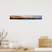 Poster Panorama de Mauna Kea Sunset (Cuisine)
