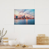 Poster Panorama de Miami (Cuisine)