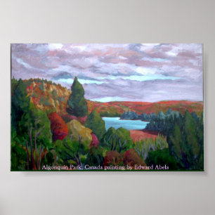 POSTER PANORAMA DE PARC D'ALGONQUIN