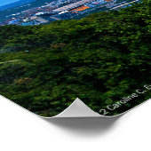 Poster Panorama de Pittsburgh (Coin)