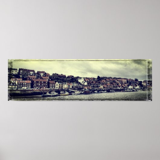 Poster panorama de Whitby (Devant)