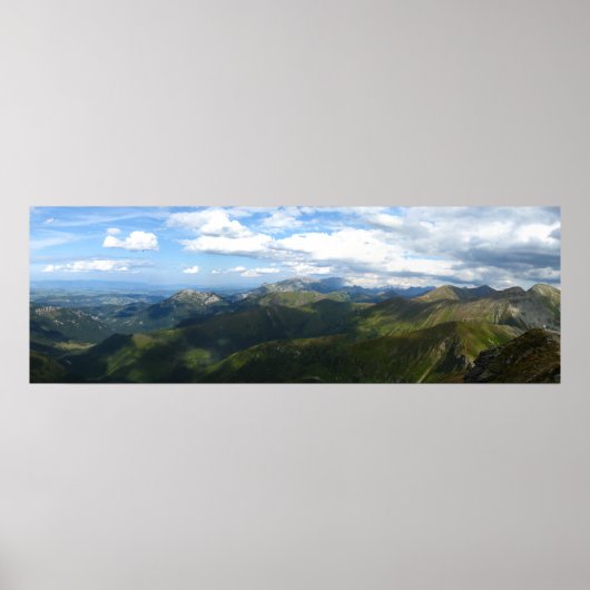 Poster Panorama de Wolowiec, Tatras (Devant)