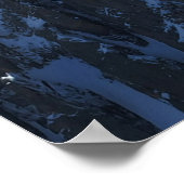 Poster Panorama des Alpes françaises Chamonix (Coin)