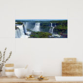 Poster Panorama des chutes d'Iguazu du Brésil (Cuisine)