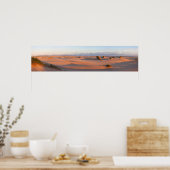 Poster Panorama des dunes d'Inlet peu profondes (Cuisine)