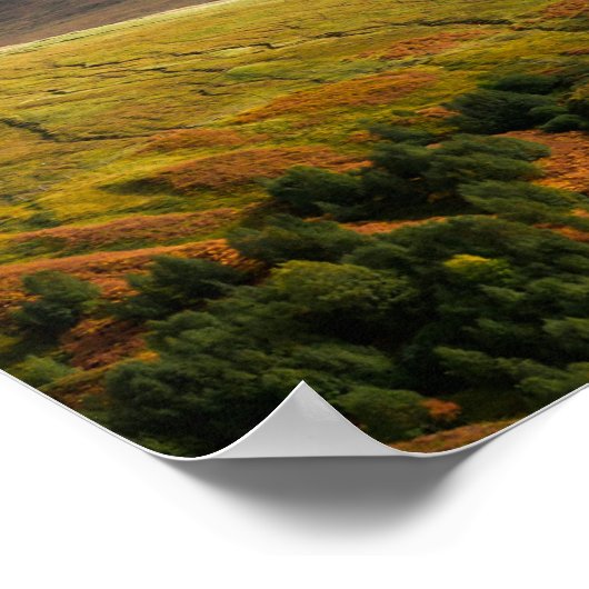 Poster Panorama des Highlands écossais (Coin)