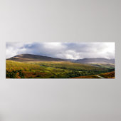 Poster Panorama des Highlands écossais (Devant)