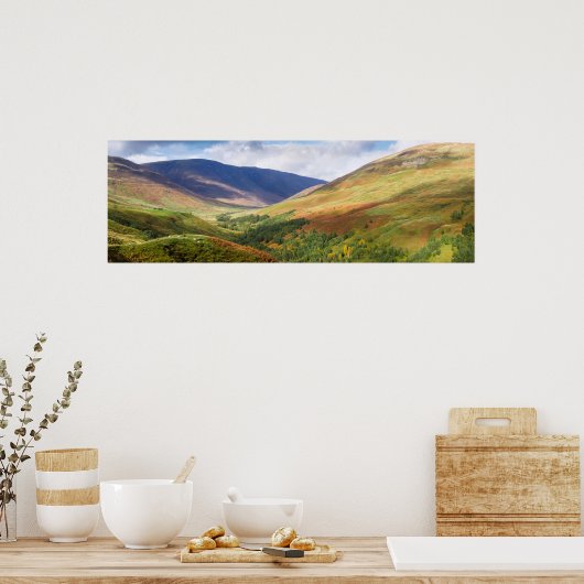 Poster Panorama des Highlands écossais (Cuisine)