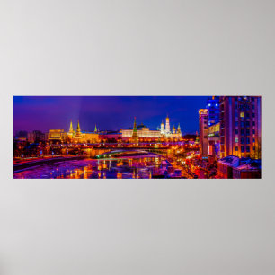 Poster Panorama du Kremlin de Moscou