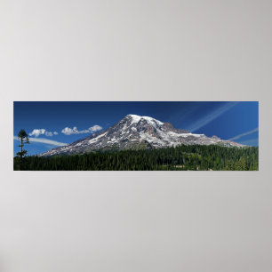 Poster Panorama du mont Rainier