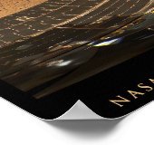 Poster Panorama du Sommet de Mars avec pont Rover (Coin)