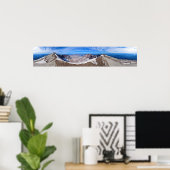 Poster Panorama du Sommet du Mont Saint-Hélène (Bureau à domicile)