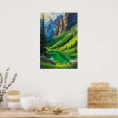 Poster Panorama épique, Danse de Green Valley (Cuisine)