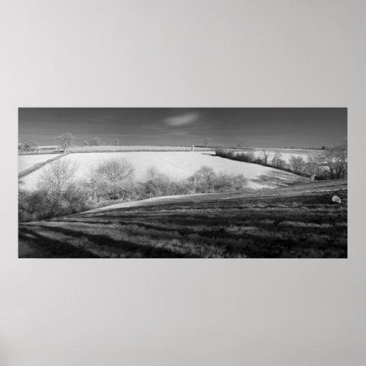 Poster Panorama hivernal (Devant)