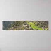Poster Panorama Machu Picchu (Devant)