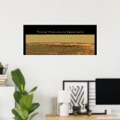 Poster Panorama Mars 'Payson' par opportunité (Bureau à domicile)
