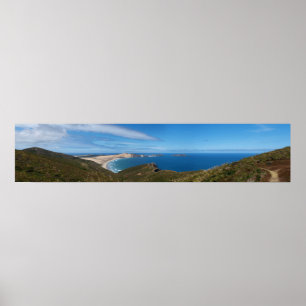 Poster Panorama massif de Reinga de cap