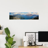 Poster Panorama Queenstown (Bureau à domicile)