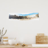Poster panorama sur le campo de Sienne (Cuisine)