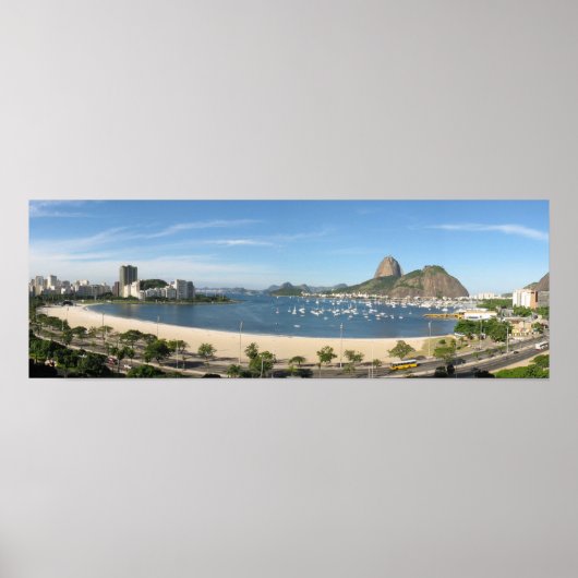 Poster Panoramica Rio de Janeiro (Devant)