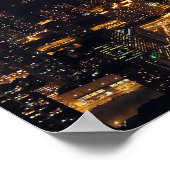 Poster Panoramique de Chicago (Coin)