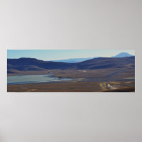Panoramique des montagnes des Andes - Photographie