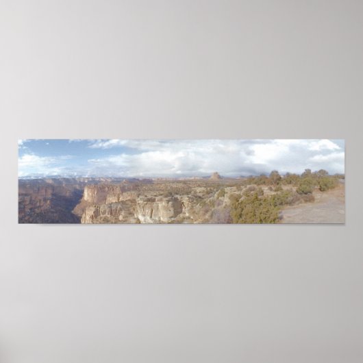 Poster Panoramique - Désert de l'Utah (Devant)