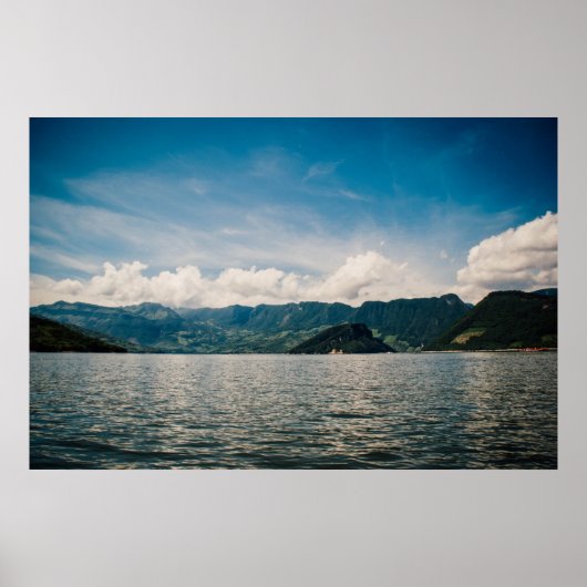Poster Panoramique du canyon de Sumidero (Devant)
