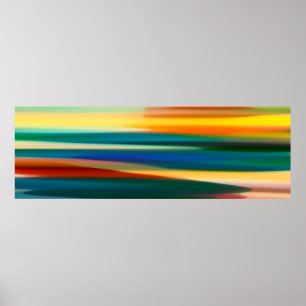 Poster Panoramique du paysage marin