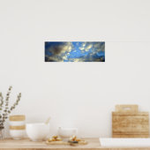 Poster Panoramique nuages tempête Imprimer l'affiche (Cuisine)