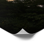 Poster panoramique sur le coucher de soleil hawaïe (Coin)