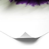 Poster Pansement pourpre et blanc (Coin)