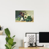 Poster Pansies d'hiver, 1884 (Bureau à domicile)