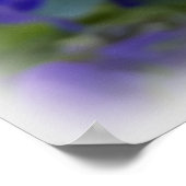 Poster Pansies lumineuses (Coin)