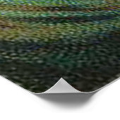 Poster Pansies Pansy Arc-en-ciel Fleurs florales (Coin)