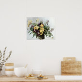 Poster Pansies Vintage (Cuisine)