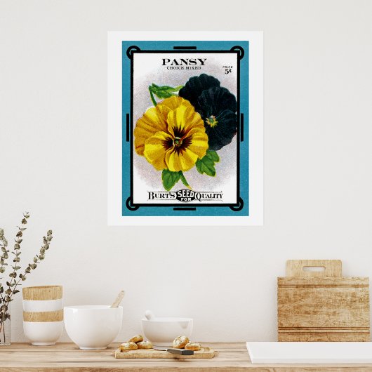 Poster Pansy (Cuisine)
