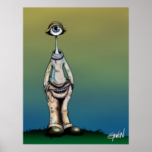 Poster Pantalon bavard