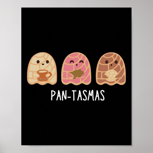 Poster Pantasmas Ghost Funny Éffrayant Conchas Mexicain G (Devant)